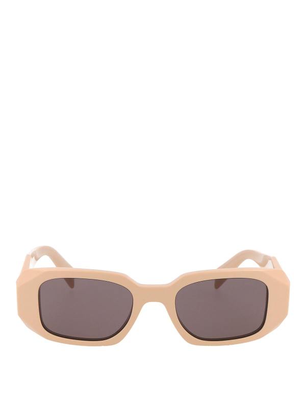 Prada Lunettes De Soleil - Beige
