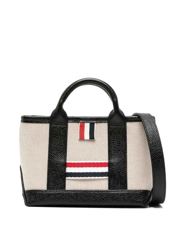 Thom Browne Sac Cabas - Noir