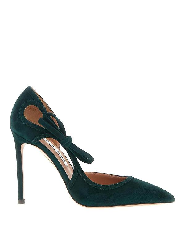 Aquazzura Chaussures À Talon - Vert