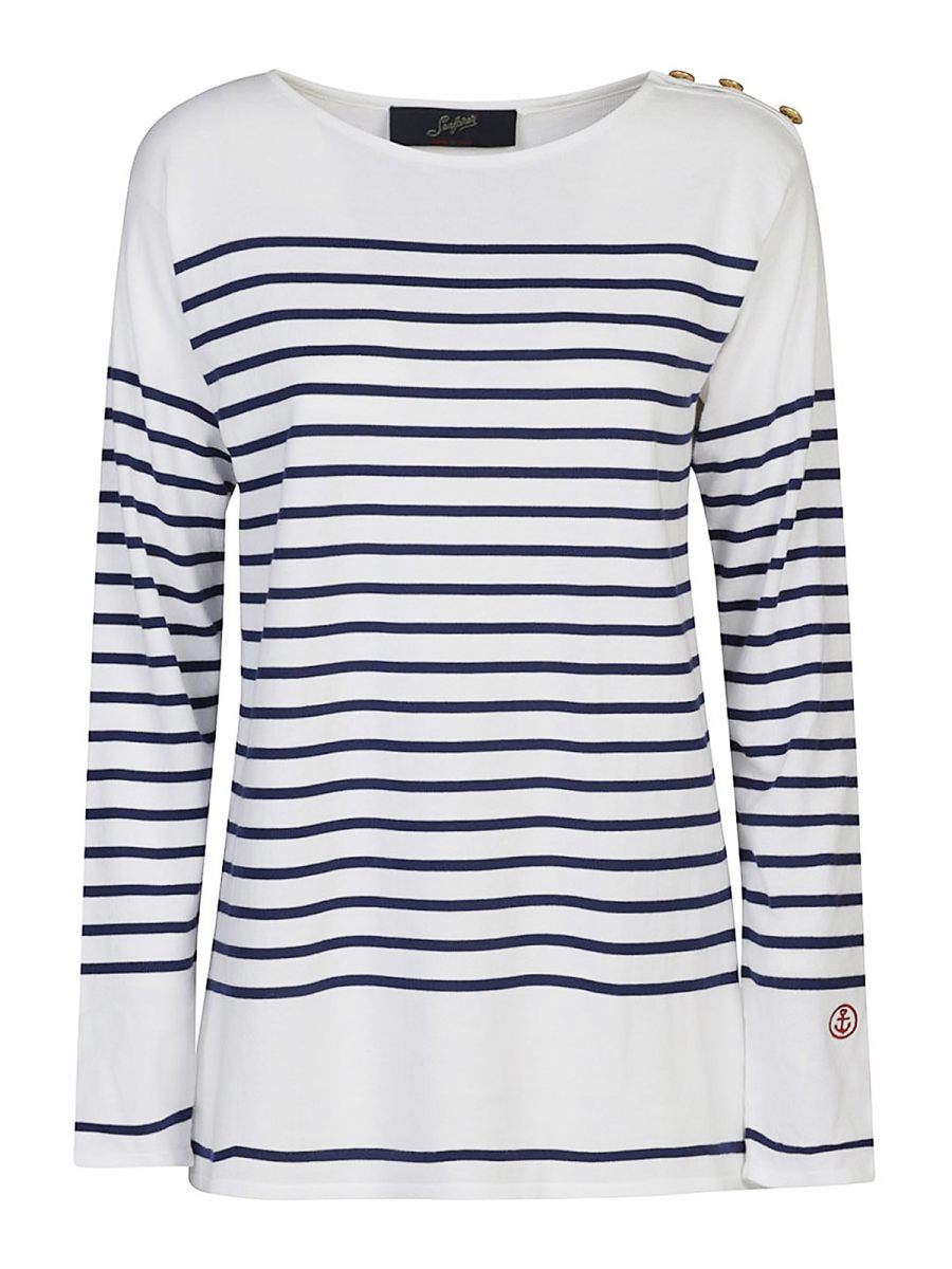 Seafarer Pull Col Rond - Bleu