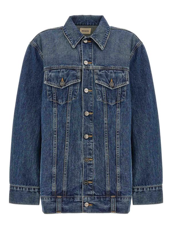 Khaite Veste En Jean - Bleu