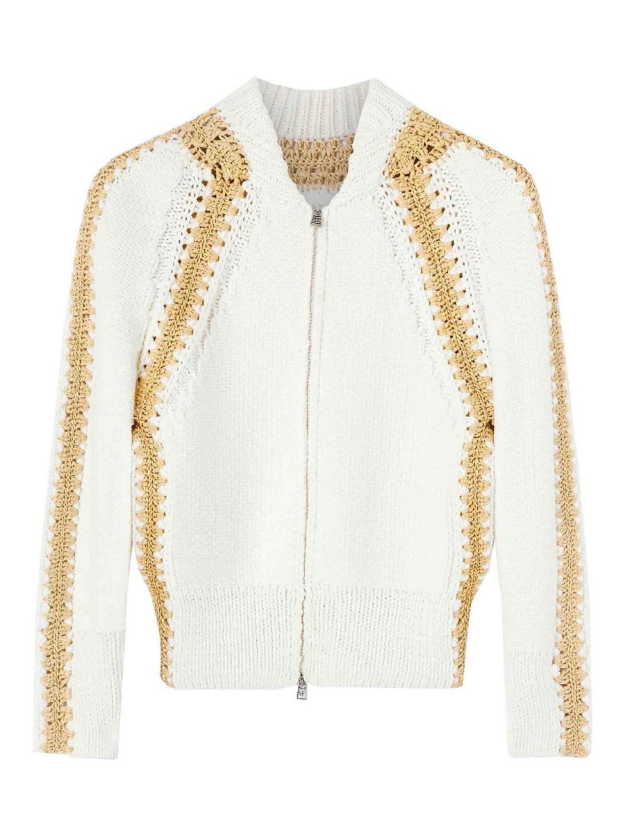 Ermanno Scervino Bomber - Blanc