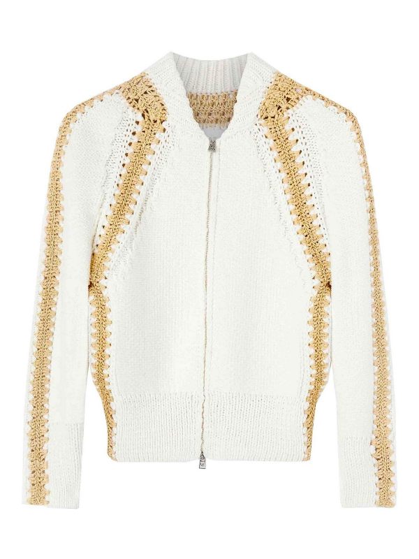 Ermanno Scervino Bomber - Blanc