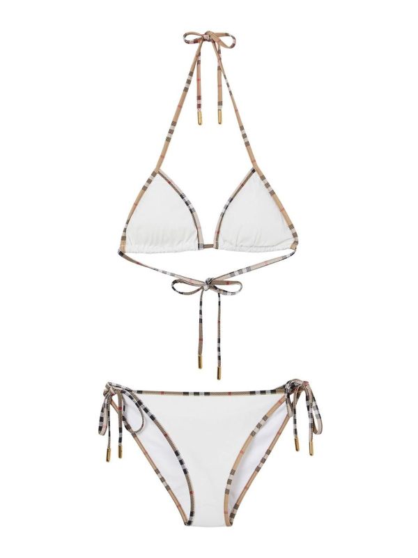 Burberry Maillot De Bain - Blanc