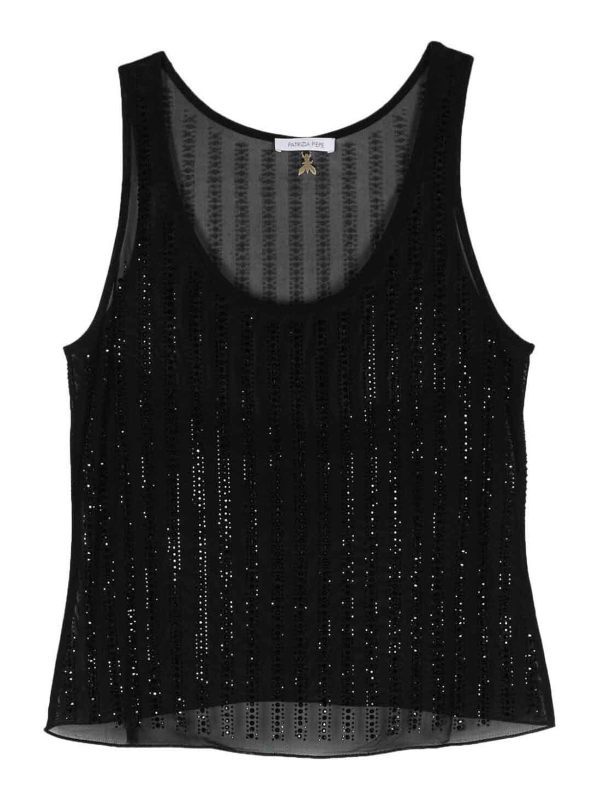 Patrizia Pepe Top - Noir