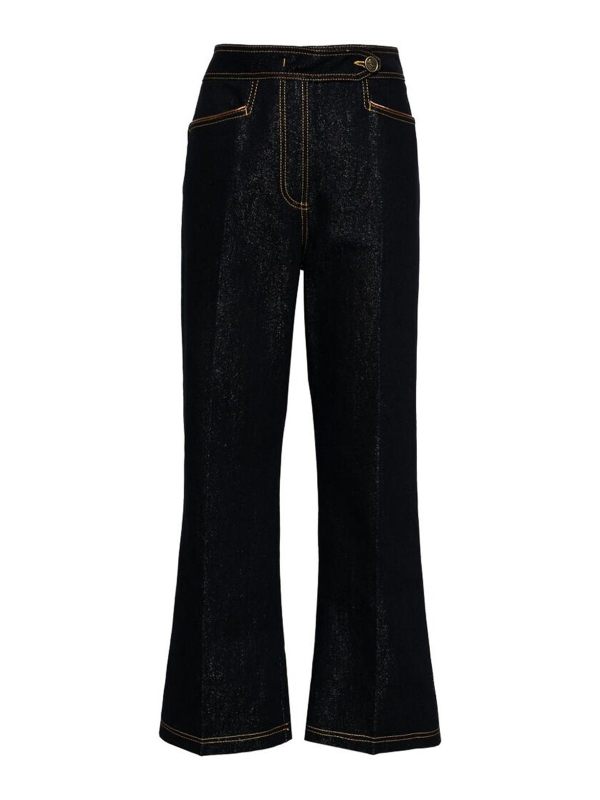 Etro Jean Droit - Bleu
