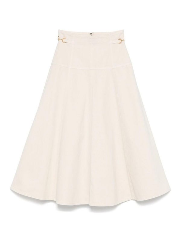 Ulla Johnson Jupe Midi - Blanc