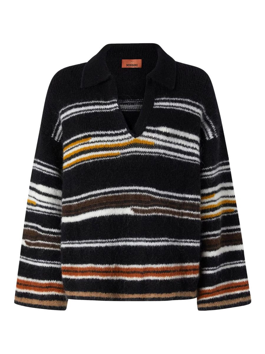 Missoni Pull Col Bateau - Multicolore