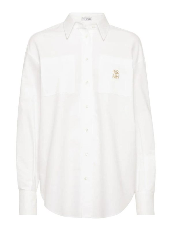 Brunello Cucinelli Chemise - Blanc