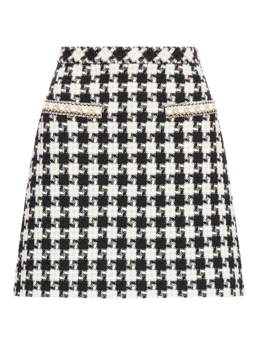 Valentino Garavani Jupe Midi - Noir