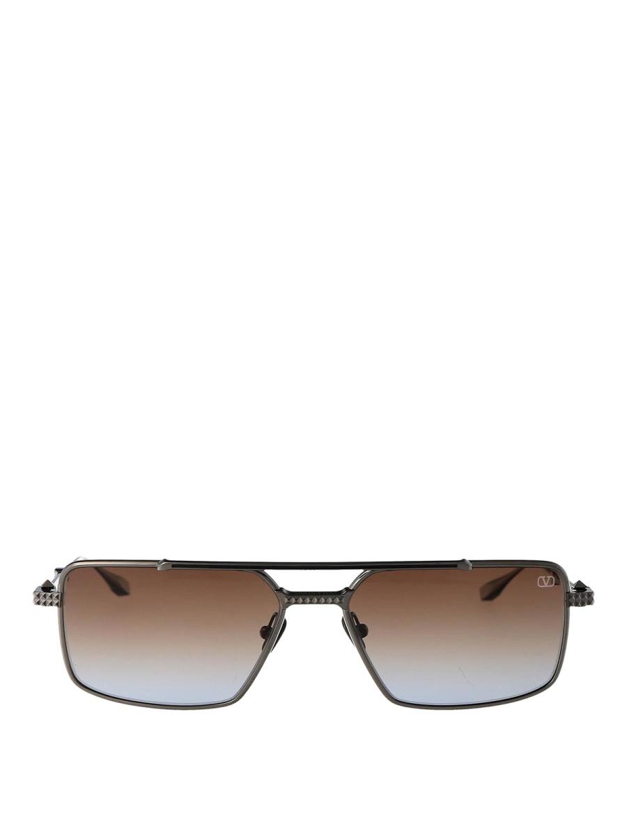 Valentino Garavani Lunettes De Soleil - Noir