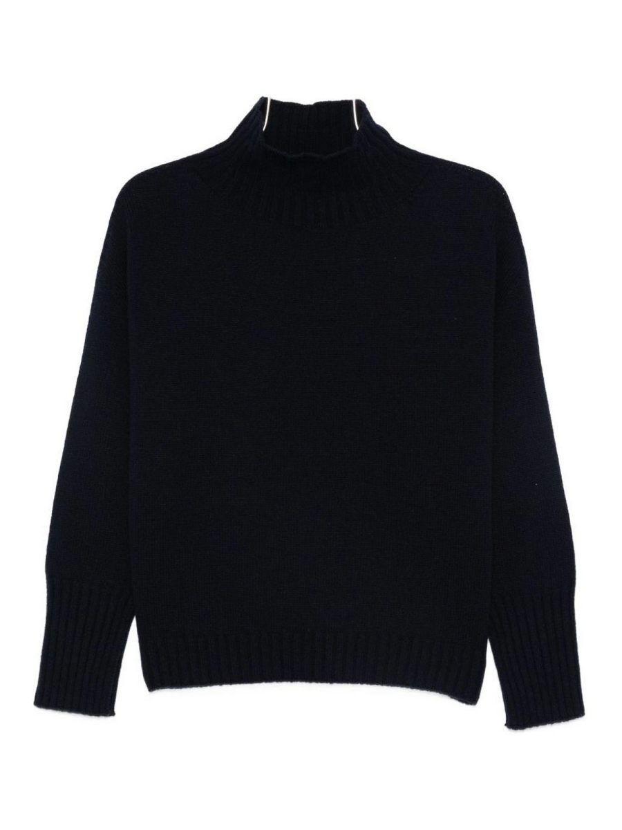 Vanisé Pull Col Rond - Bleu