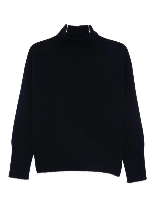Vanisé Pull Col Rond - Bleu