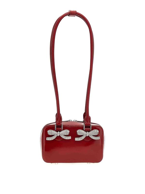 Self Portrait Sac Bandoulière - Rouge Bru