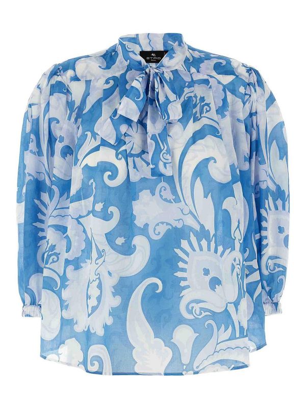 Etro Blouse - Bleu Clair