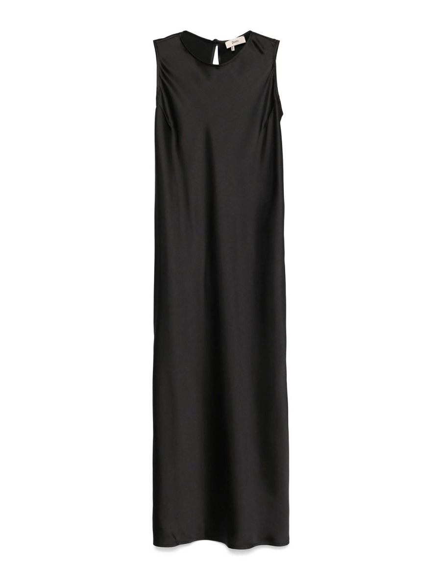 Herno Robe Au Genou - Noir