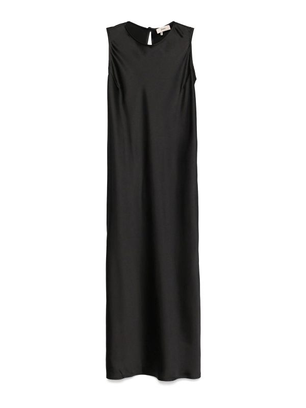 Herno Robe Au Genou - Noir