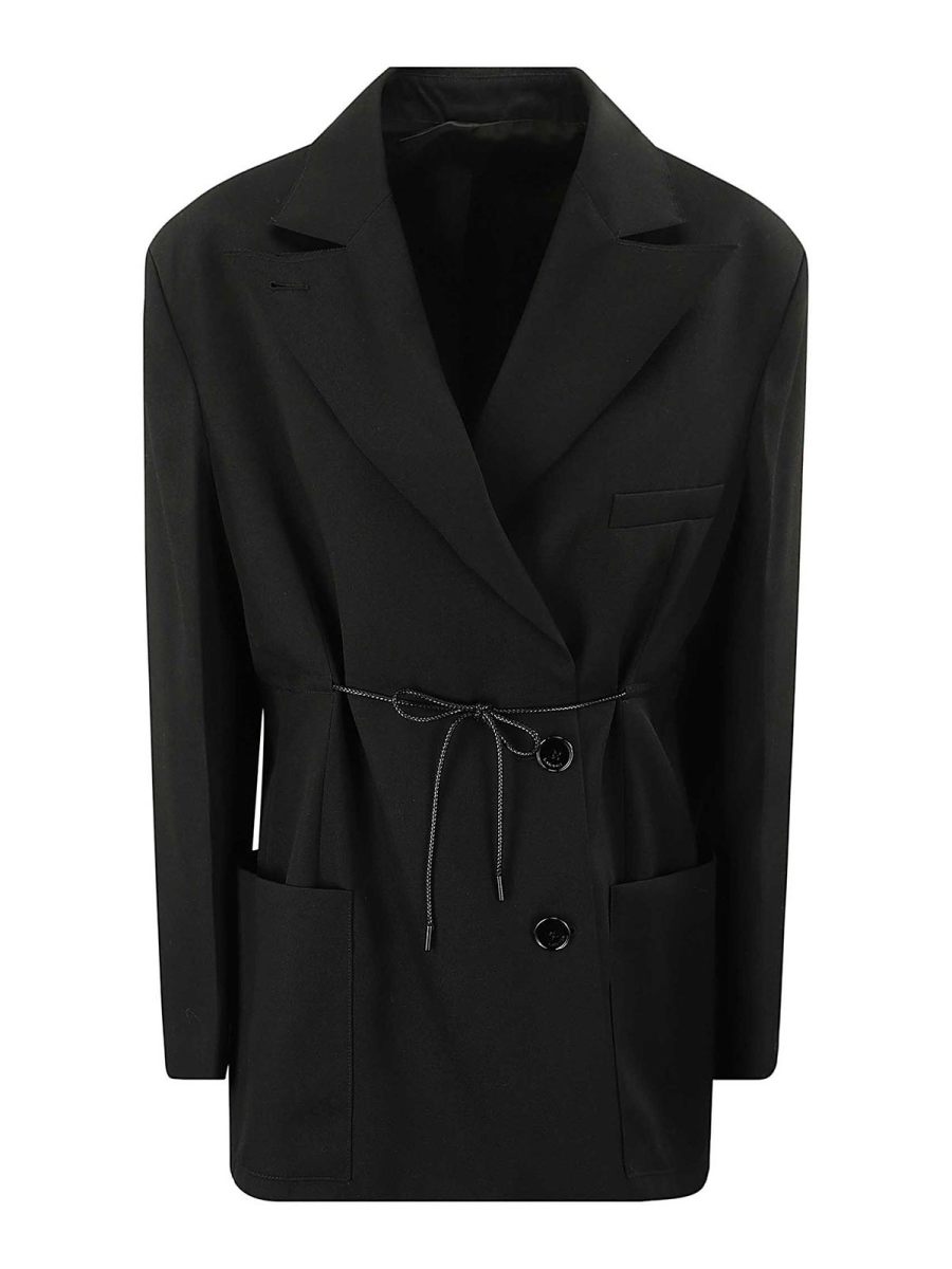 Lanvin Veste Casual - Noir