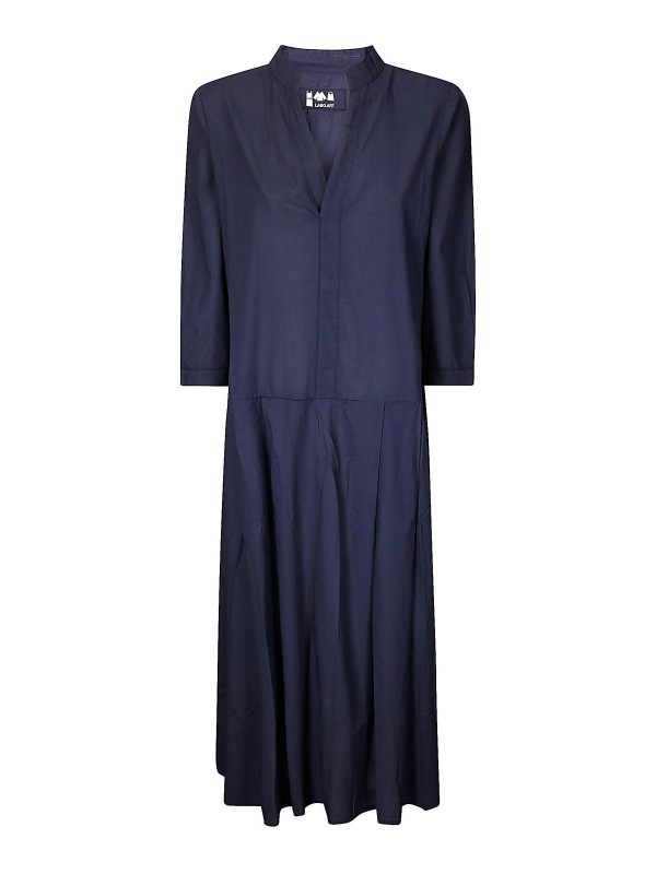 Labo. Art Robe Au Genou - Bleu