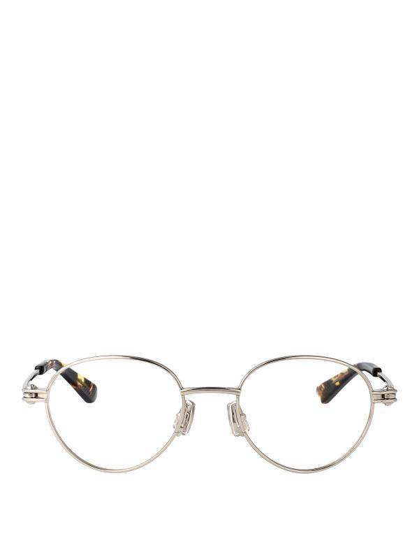Bottega Veneta Lunettes De Soleil - Argent