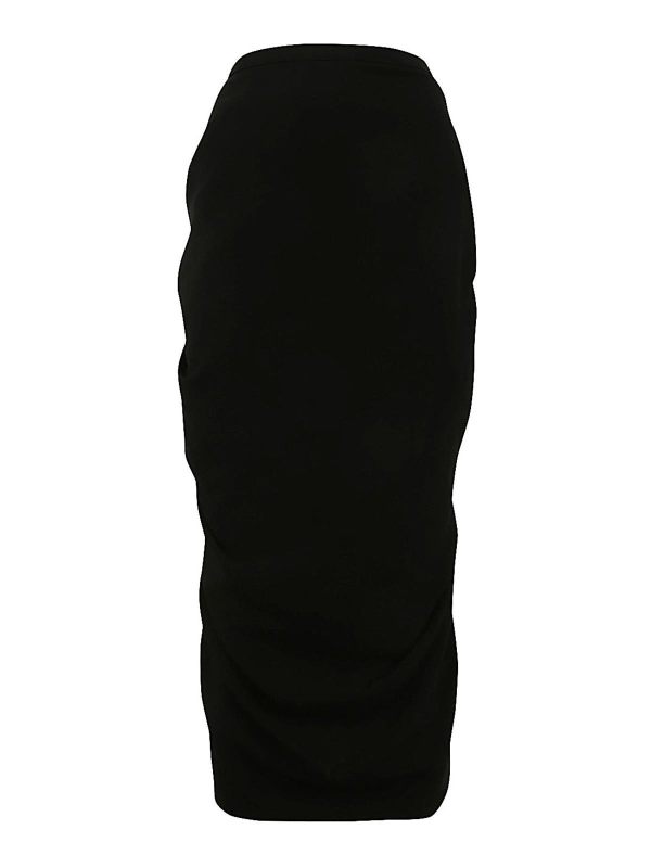 Dries Van Noten Jupe Midi - Noir