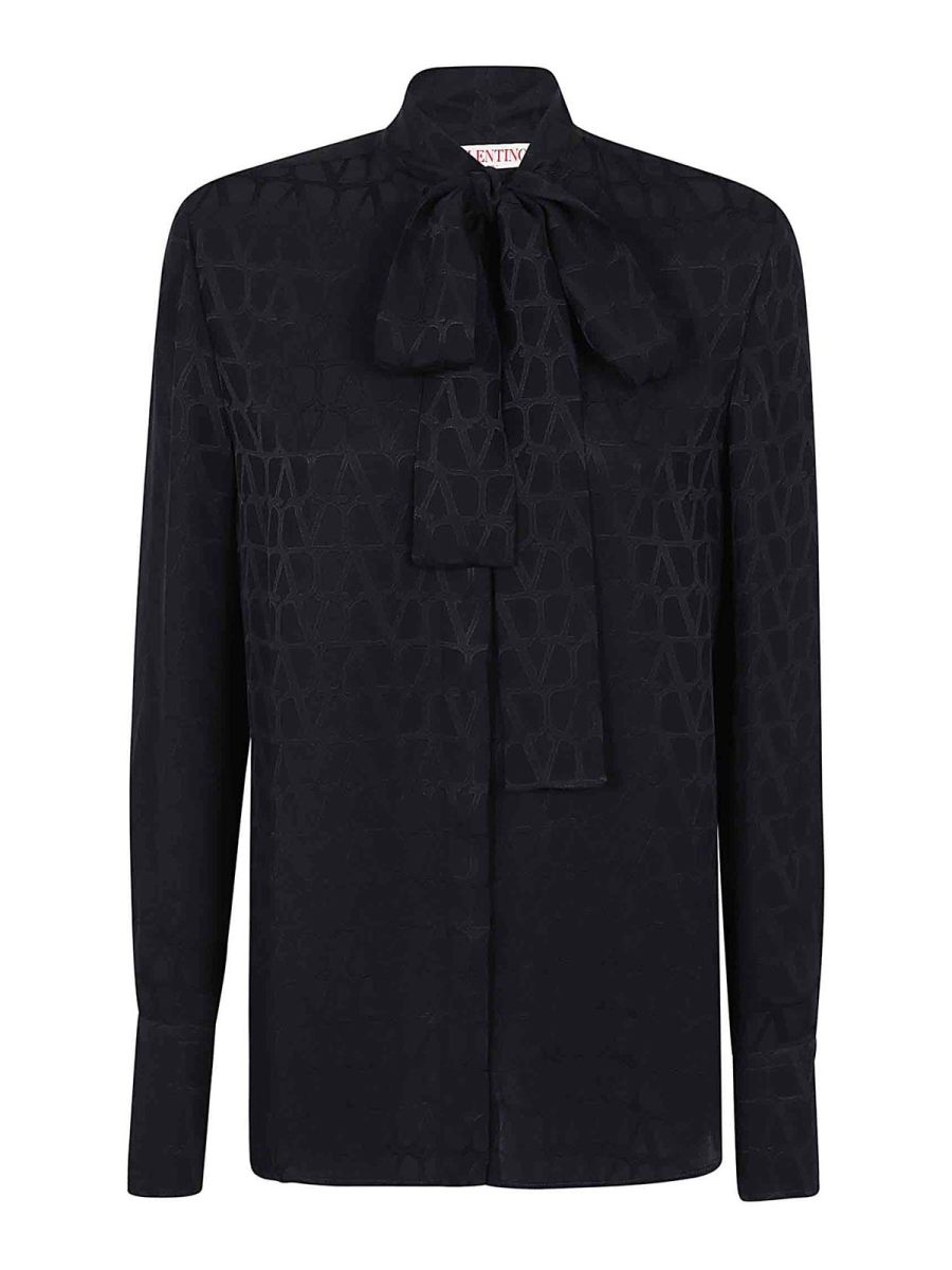 Valentino Garavani Chemise - Bleu Foncé