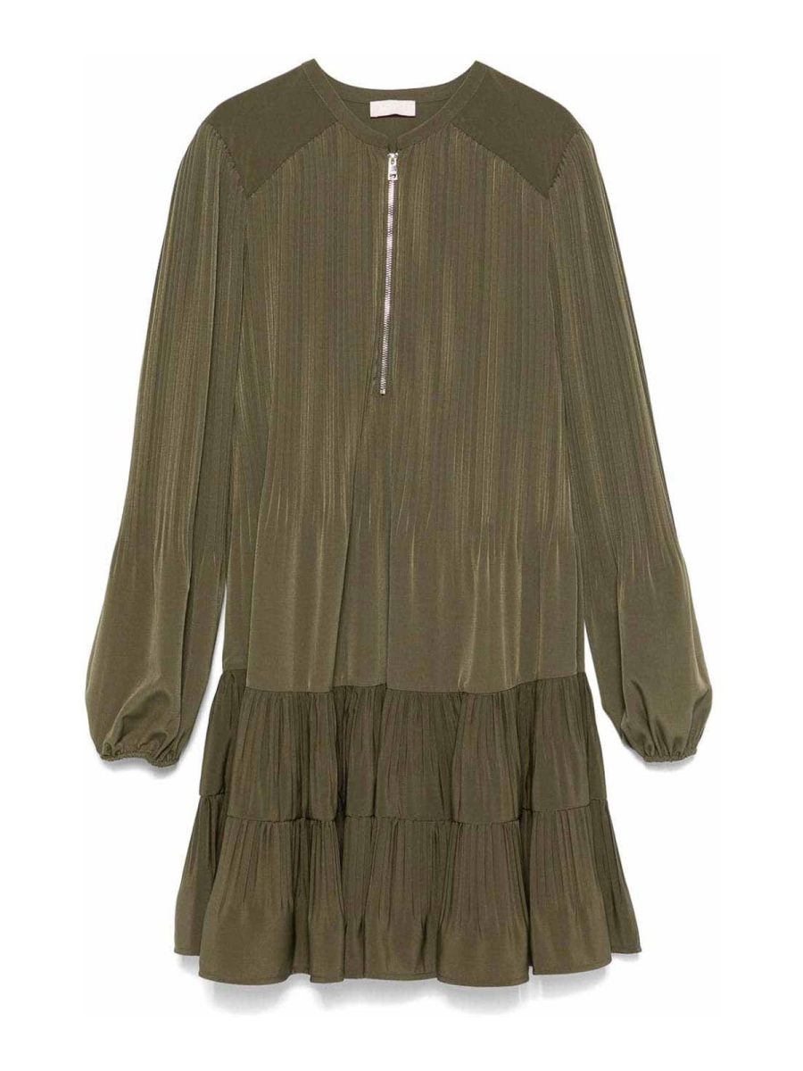 Liu Jo Robe Au Genou - Vert