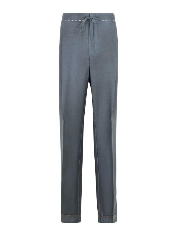 Maison Margiela Pantalons Décontractés - Gris