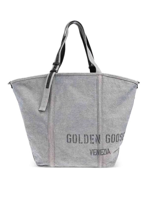 Golden Goose Sac Cabas - Bleu