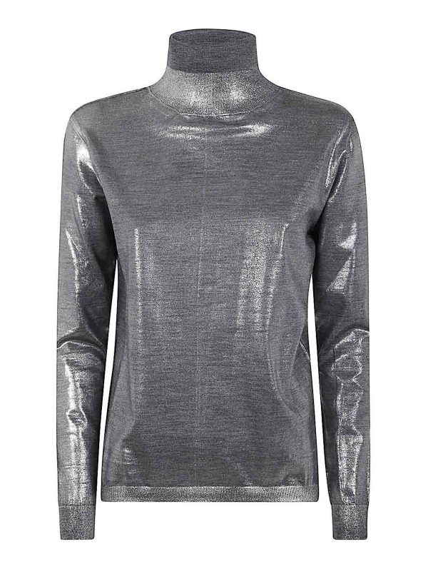 Liviana Conti Pull Col Rond - Gris