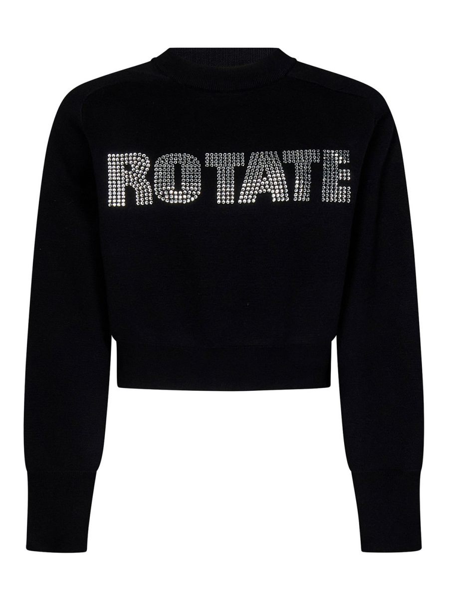 Rotate Birger Christensen Sweatshirt- Noir