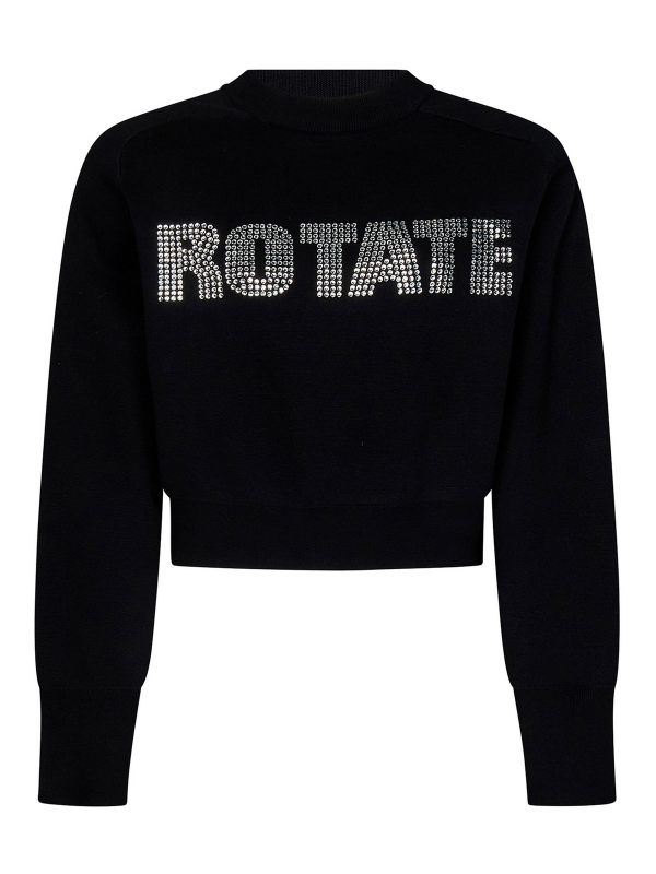 Rotate Birger Christensen Sweatshirt- Noir