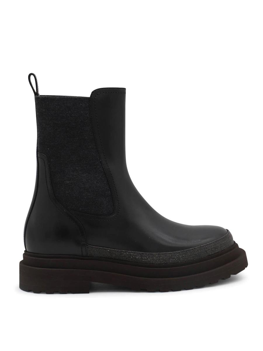 Brunello Cucinelli Bottes - Noir