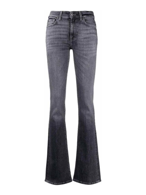 7 For All Mankind Jean Bootcut - Gris
