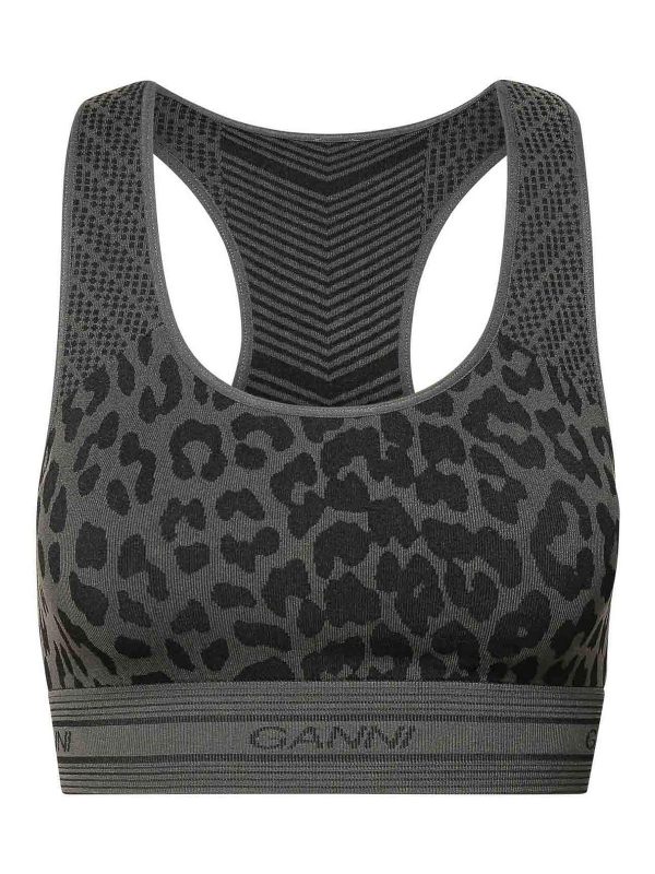 Ganni Top - Noir