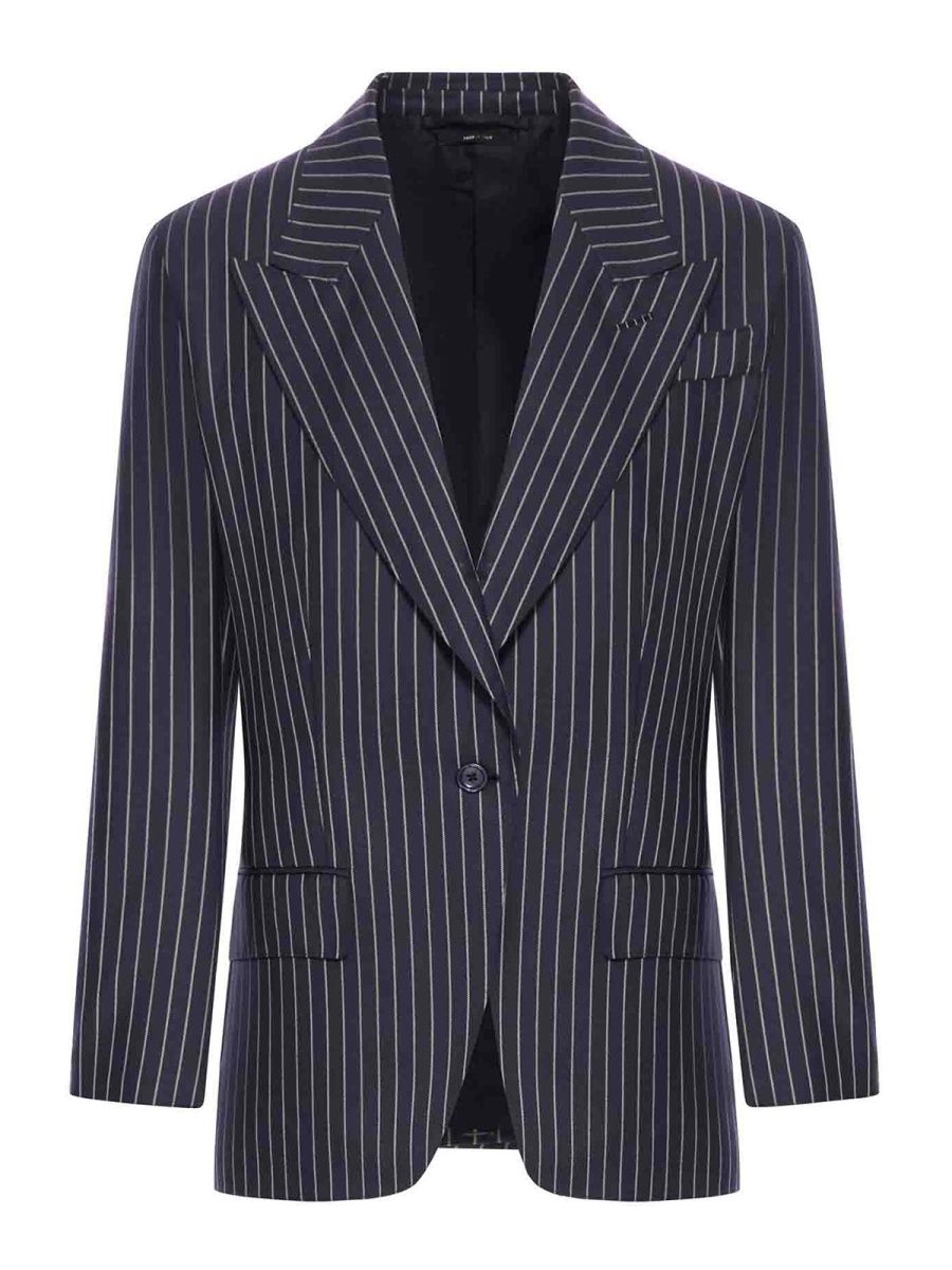 Tom Ford Veste Casual - Bleu