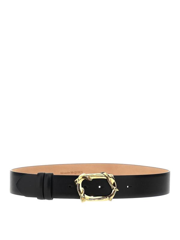 Alexander Mcqueen Ceinture - Noir