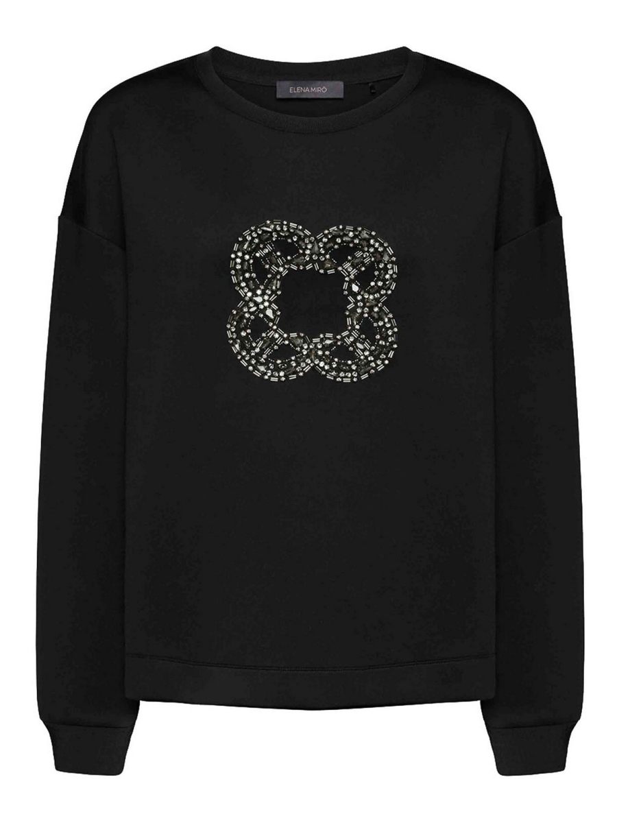 Elena miro' T-Shirt - Noir