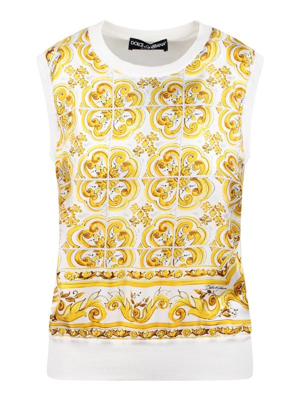 Dolce & Gabbana Gilet - Jaune
