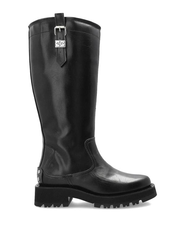 Ganni Bottes - Noir