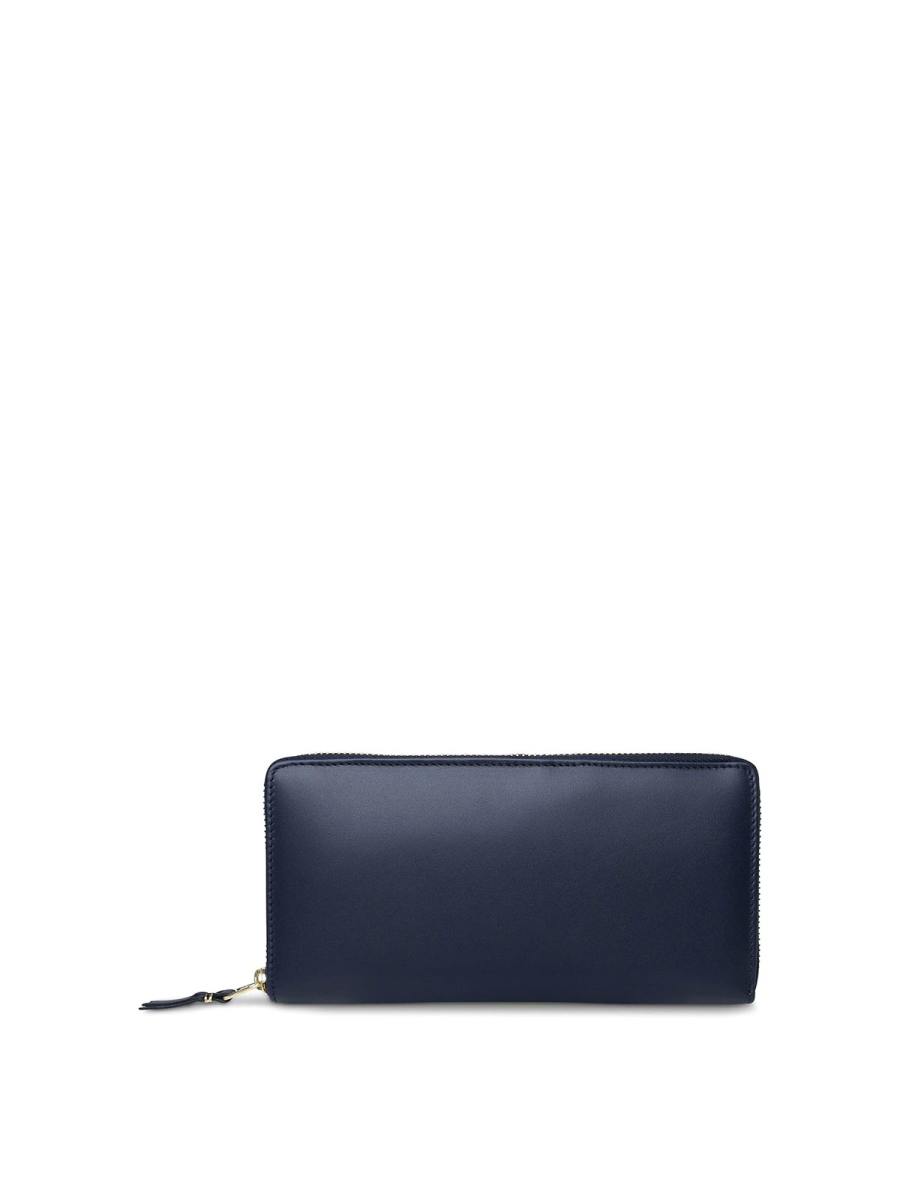 Comme Des Garçons Wallet Portefeuilles - Bleu Foncé