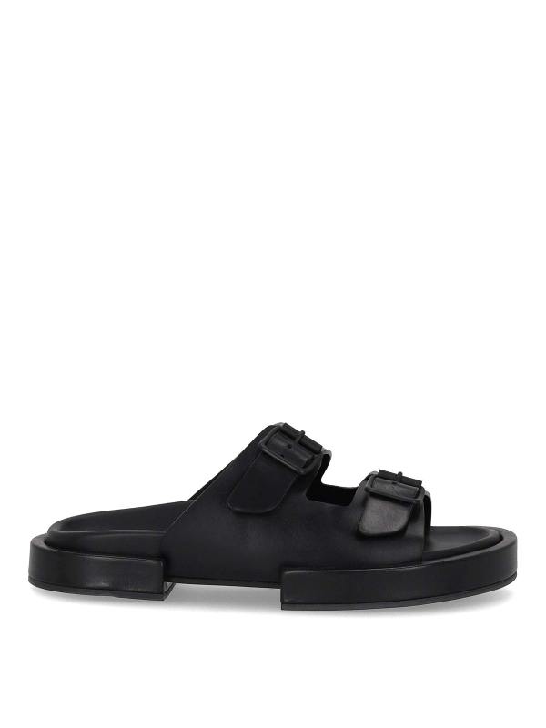 Ann Demeulemeester Sandales - Noir