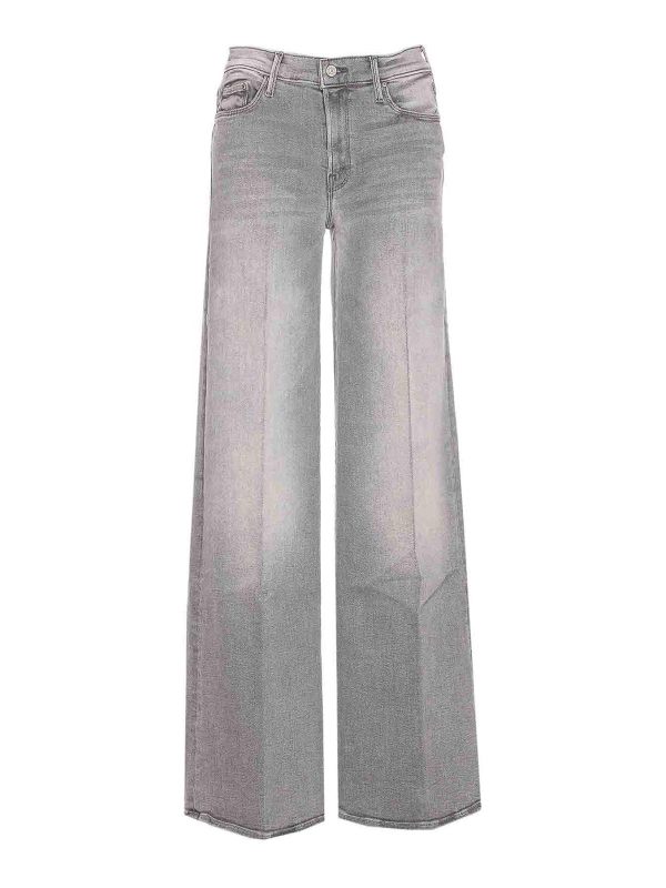 Mother Jean Bootcut - Gris