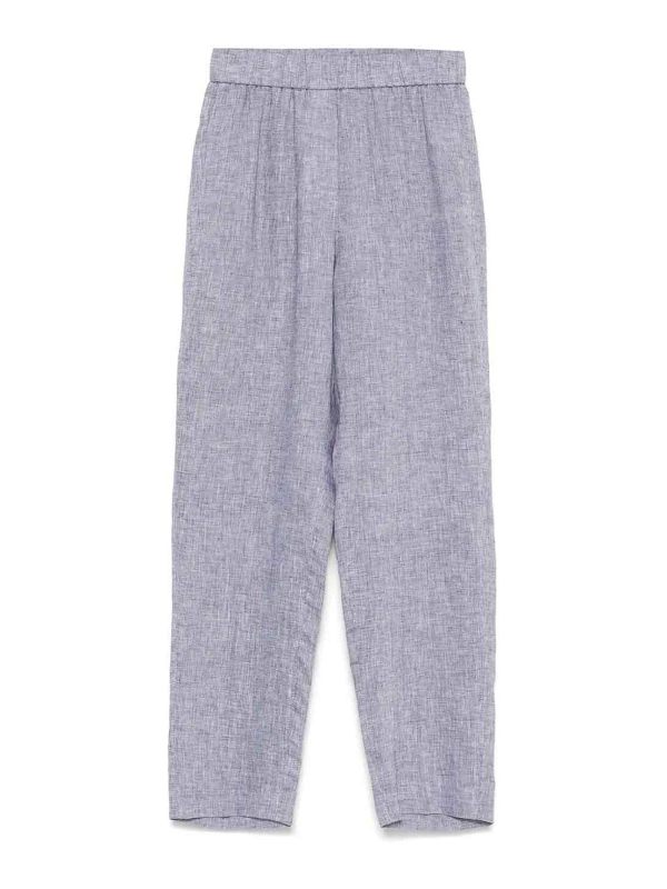 Peserico Pantalons Décontractés - Bleu