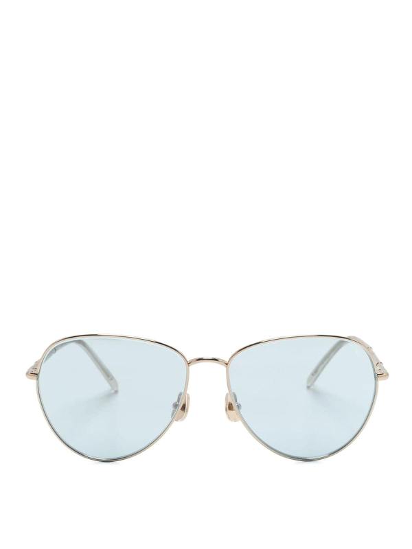 Brunello Cucinelli Lunettes De Soleil - Or
