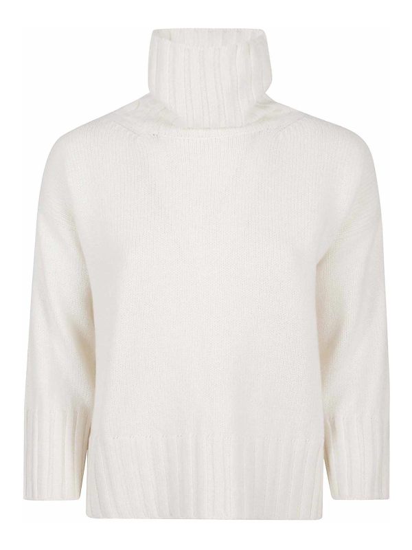 Eleven88 Pull Col Bateau - Blanc