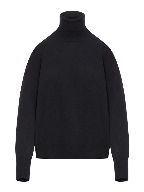 Roberto Collina Pull Col Bateau - Noir