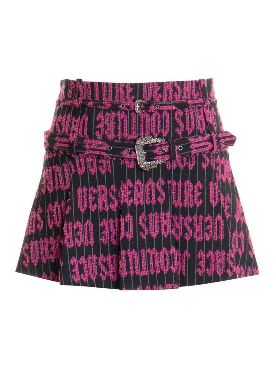 Versace Jeans Couture Jupe Midi - Multicolore