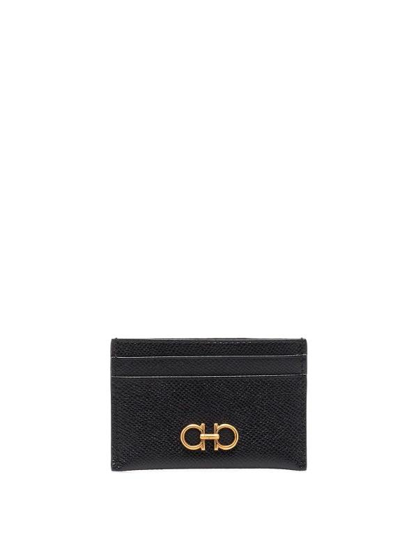 Salvatore Ferragamo Portefeuilles - Or