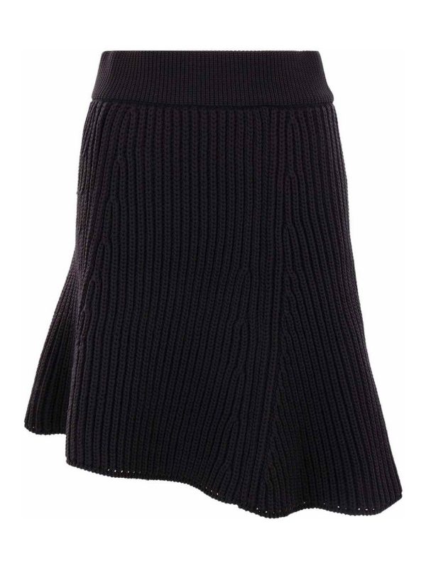 Sacai Jupe Midi - Noir